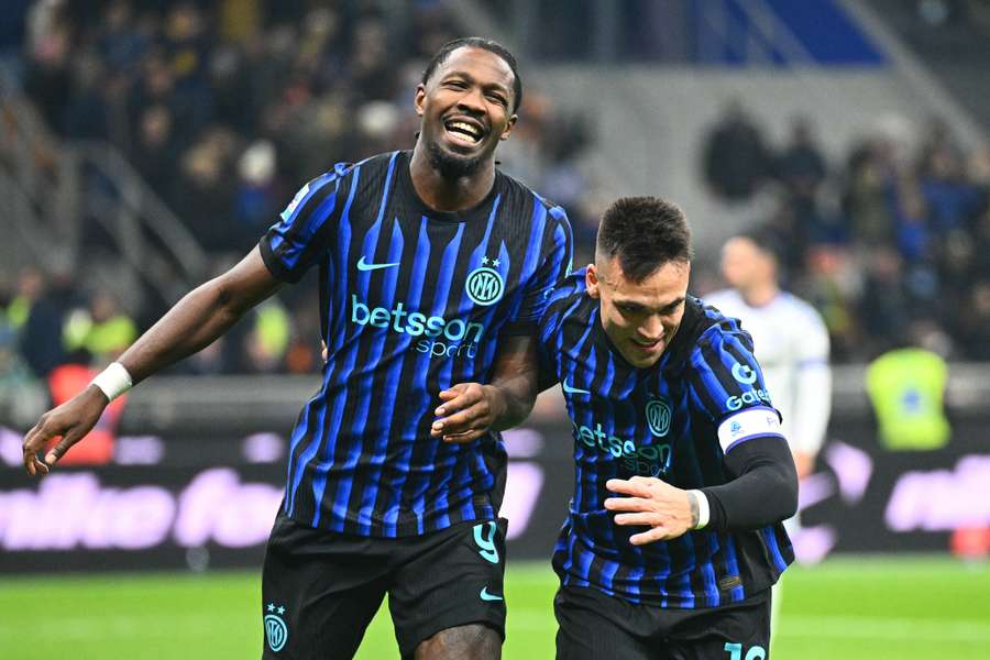 Marcus Thuram et Lautaro Martínez