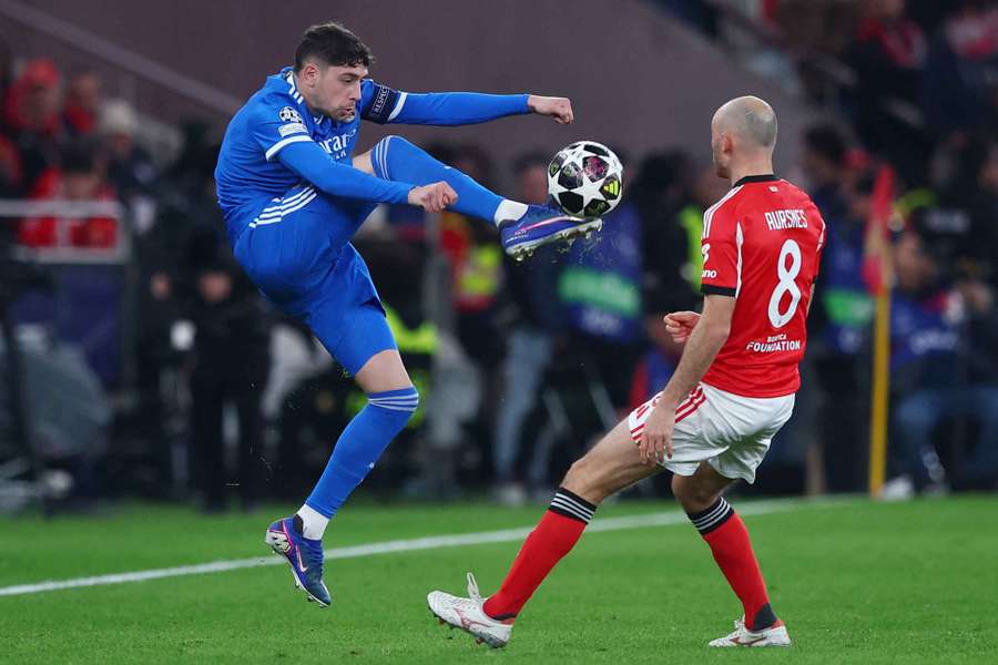 Valverde em ação contra Aursnes