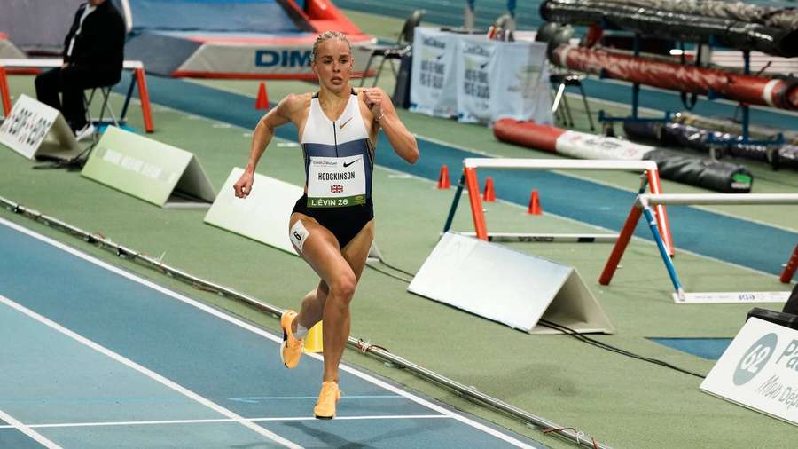 Hodgkinson em ação Hodgkinson em ação