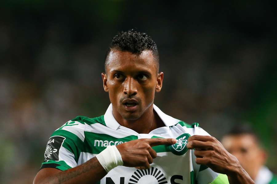 Nani na última passagem do Sporting