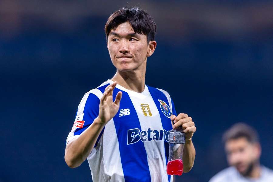 Hwang Inbeom, médio sul-coreano do FC Porto Hwang Inbeom, médio sul-coreano do FC Porto