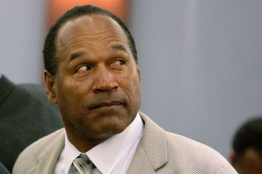 O.J. Simpson attends his trial at the Clark County Regional Justice Center September 26, 2008 