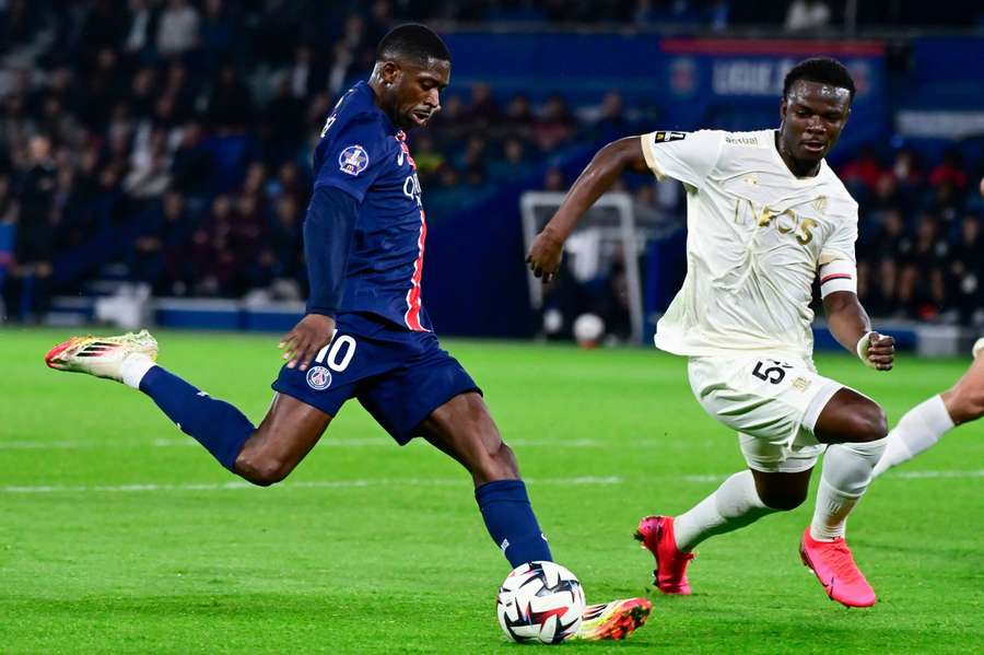 Landen in der Königsklasse und der Ligue 1 in diesem Jahr alle 94 Minuten im Tor: Die Schüsse von Dembele (l.)