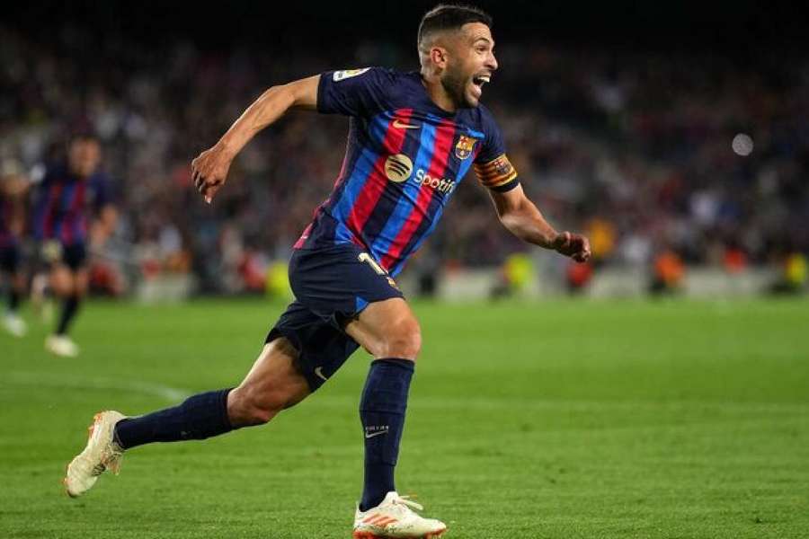 Jordi Alba a marcat golul victoriei pentru Barcelona