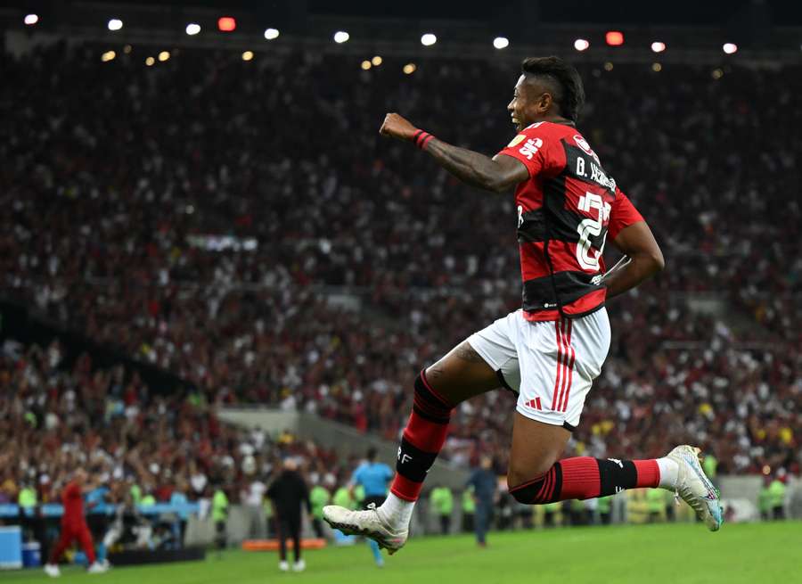 Bruno Henrique em destaque no Flamengo Bruno Henrique em destaque no Flamengo