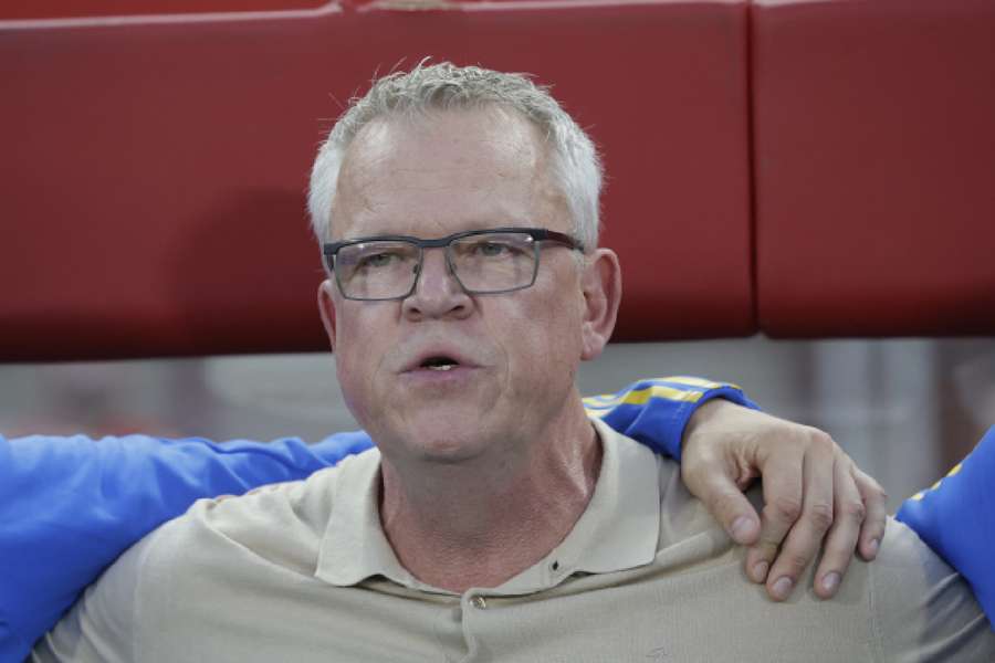 Sweden coach Janne Andersson