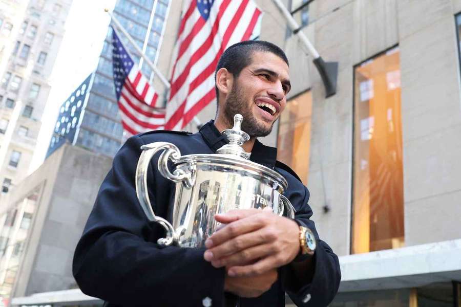 La 22 de ani, Carlos Alcaraz a obținut deja cel de-al şaselea său titlu de Mare Şlem în această lună la US Open 