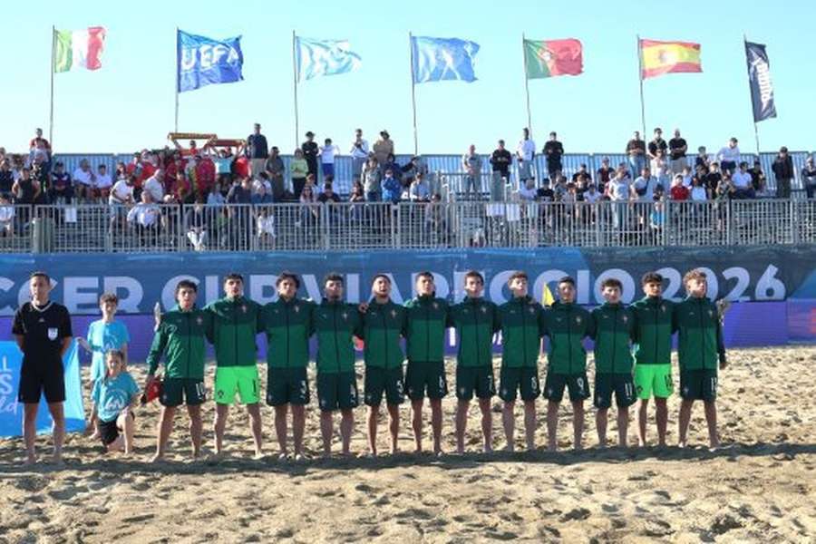 Portugal venceu a Espanha por 9-3 em Viareggio, na Itália
