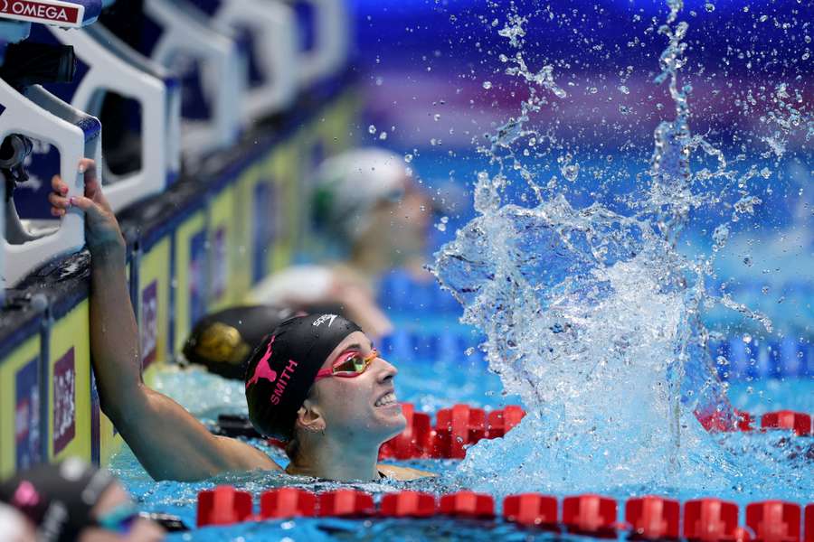 Regan Smith hentede ved OL i Tokyo tre medaljer, to af dem sølv og en enkelt i bronze.