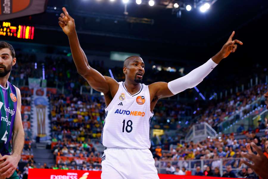 Serge Ibaka, durante un partido contra el Unicaja Serge Ibaka, durante un partido contra el Unicaja