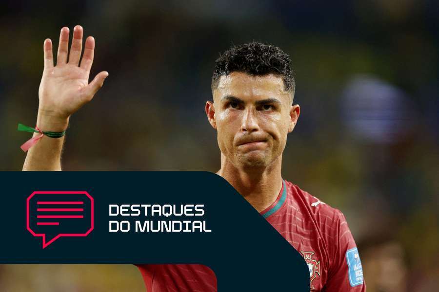 Cristiano Ronaldo teve exibição desinspirada frente à Colômbia
