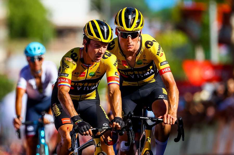 Roglic kwam tijdens de Vuelta van 2022 zwaar ten val