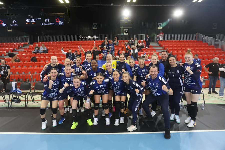 Dunărea Brăila a câştigat la Larvik