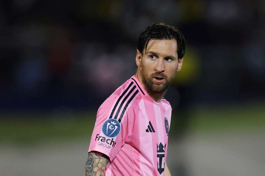 Messi, con el Inter