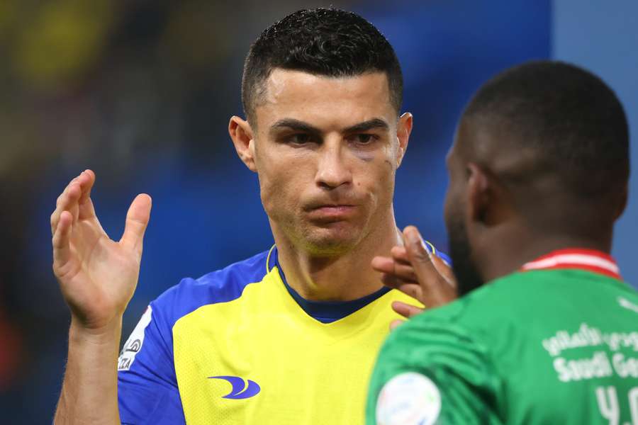 Cristiano Ronaldo passou em branco no primeiro jogo pelo Al Nassr