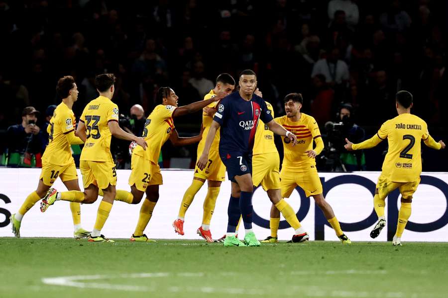 Kylian Mbappé se proti Barceloně neprosadil, hosté vyhráli úvodní čtvrtfinále LM 3:2.