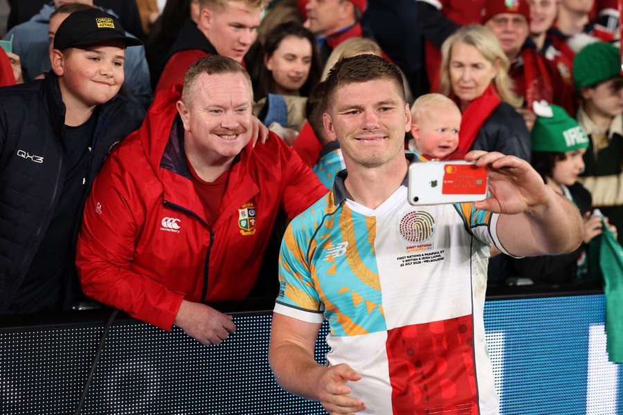 Farrell could yet play a part in the test series against the Wallabies