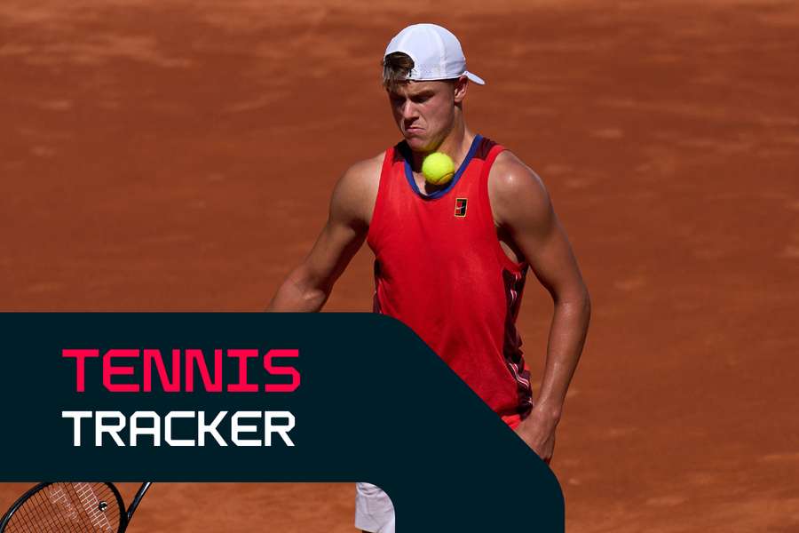 Denmark's Rune is in Davis Cup action today