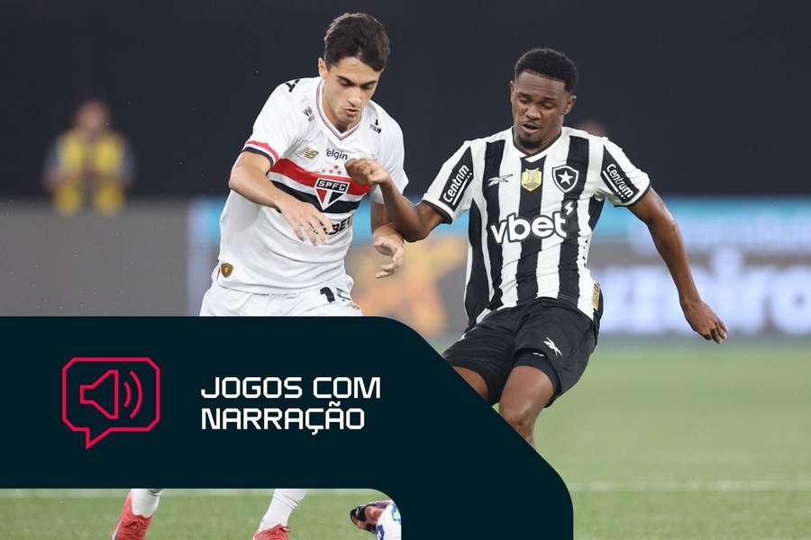 São Paulo e Botafogo fazem duelo direto pelo G6 no domingo (14)