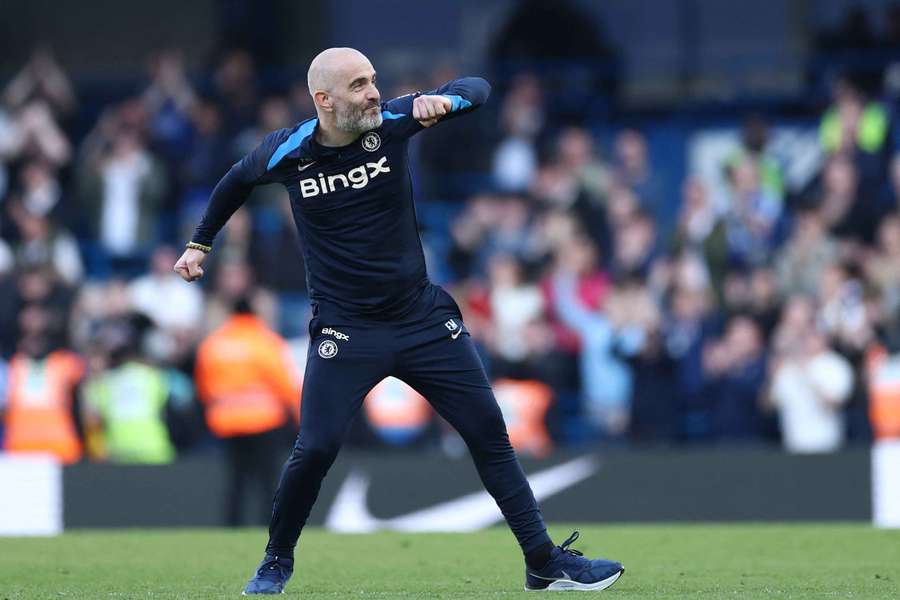 Maresca celebrates anther Chelsea win