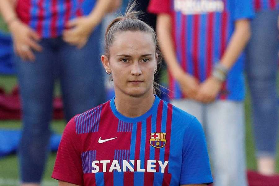 Caroline Hansen plays for Barcelona at club level