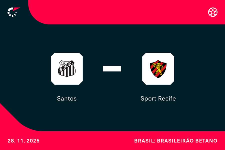 PRÉVIA: Santos x Sport; confira análise e principais estatísticas