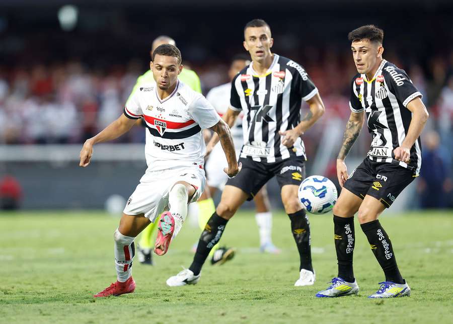 Matheus Alves teve boa atuação no San-São