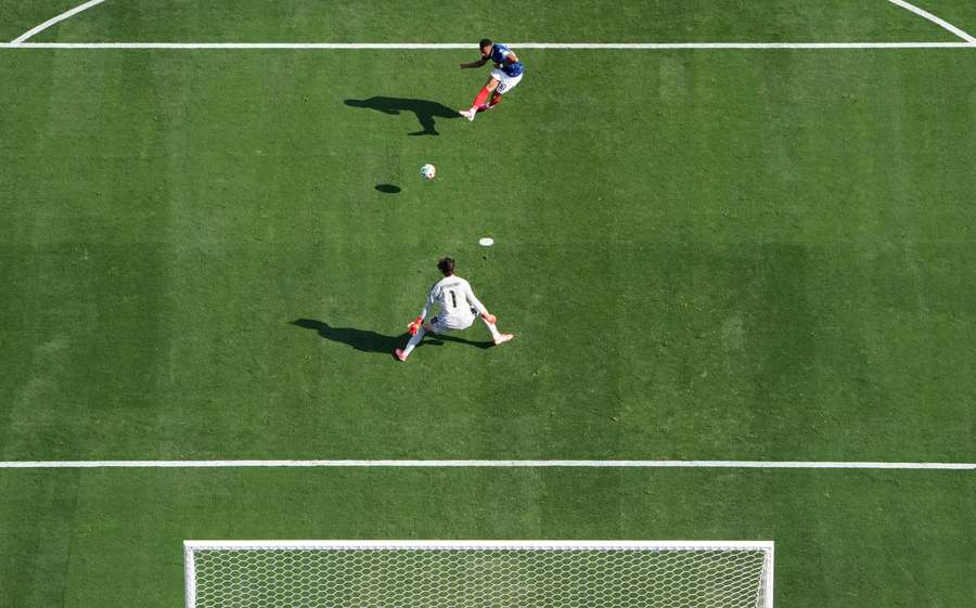 Mbappé non aveva dato scampo a Widell Zetterstrom