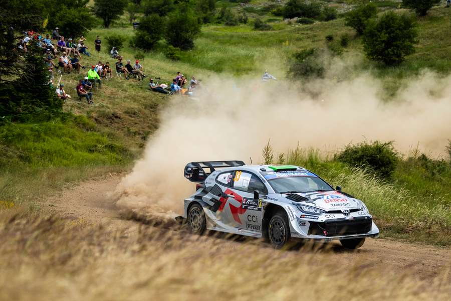 Evans au Rallye de Grèce fin-juin.