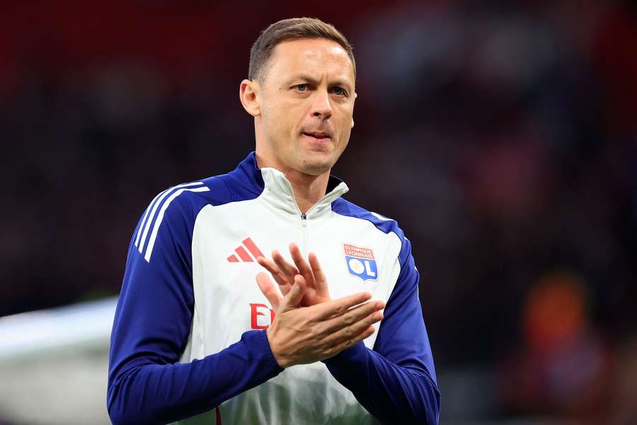 Matic put tape over the anti-homophobia badge when he came on as a substitute during Lyon's 2-0 home win over Angers on May 17th Matic put tape over the anti-homophobia badge when he came on as a substitute during Lyon's 2-0 home win over Angers on May 17th