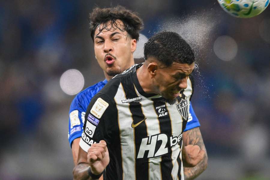 Ruan Tressoldi e Kaio Jorge em Cruzeiro 1x1 Atlético-MG, pela Copa do Brasil Ruan Tressoldi e Kaio Jorge em Cruzeiro 1x1 Atlético-MG, pela Copa do Brasil
