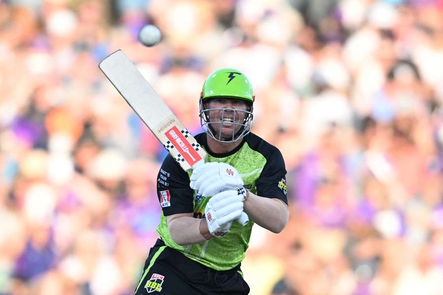 Sydney Thunder captain David Warner in action last season against the Hobart Hurricanes. Sydney Thunder captain David Warner in action last season against the Hobart Hurricanes.