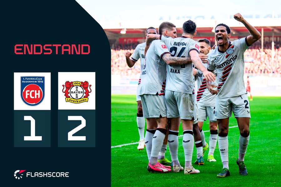Bayer Leverkusen nimmt weiter Kurs auf die erste Meisterschaft