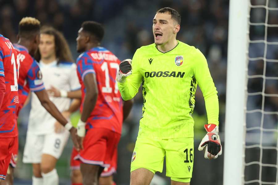Brankář Martin Jedlička opět patřil k nejlepším hráčům Viktorie.