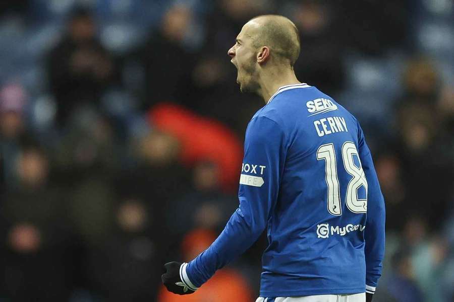 Václav Černý vstřelil už sedmou ligovou branku v dresu Rangers.