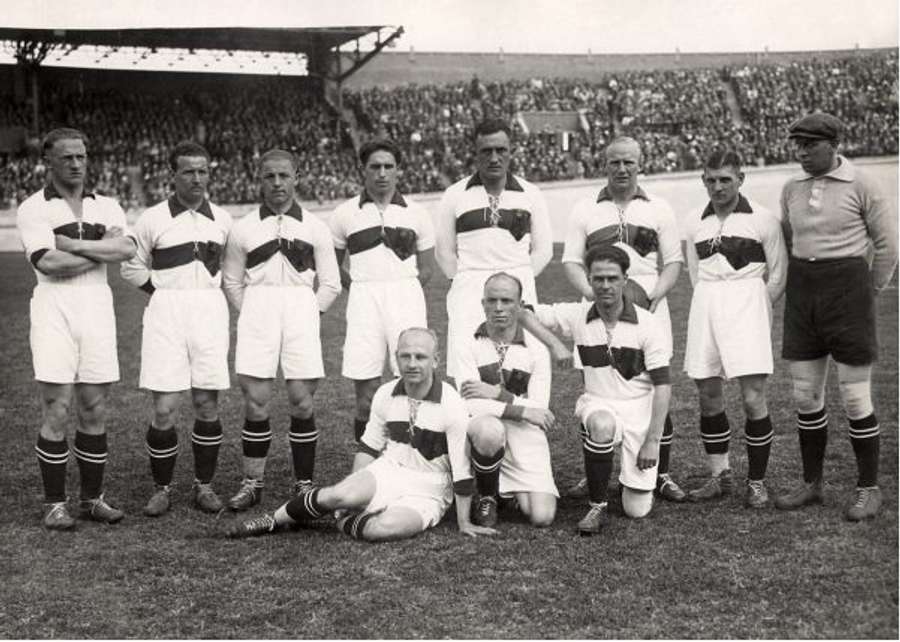 El equipo alemán en los Juegos Olímpicos de Ámsterdam 1928