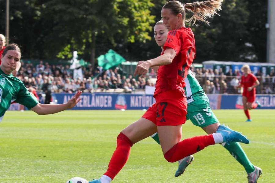 Bayern bleibt in der Frauen-Bundesliga weiterhin ungeschlagen