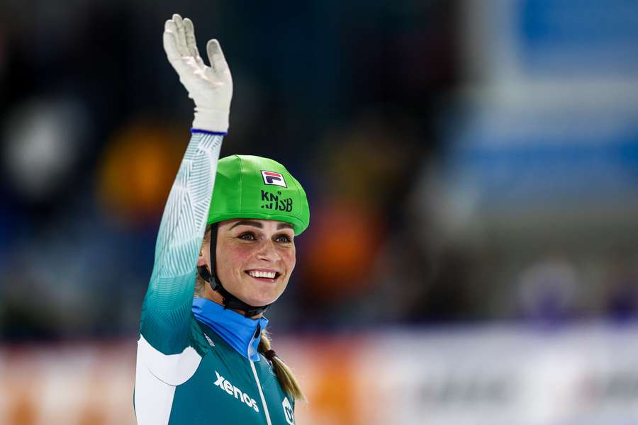 Irene Schouten is de olympisch kampioene op de 3000 meter