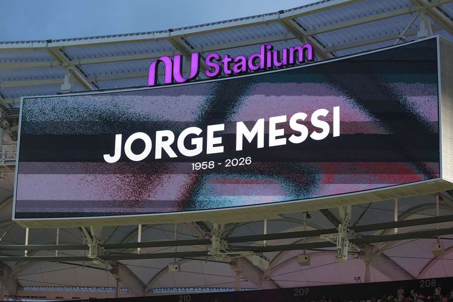Lionel Messi's father was remembered during Inter Miami's match