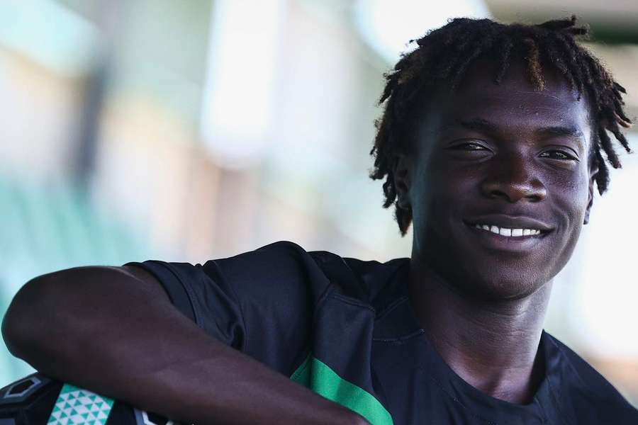 Chris Grombahi deu novo passo no Sporting