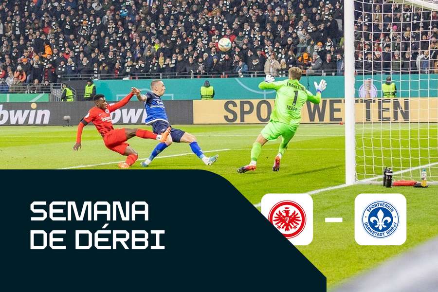 Darmstadt vai defrontar o seu rival de Frankfurt no domingo