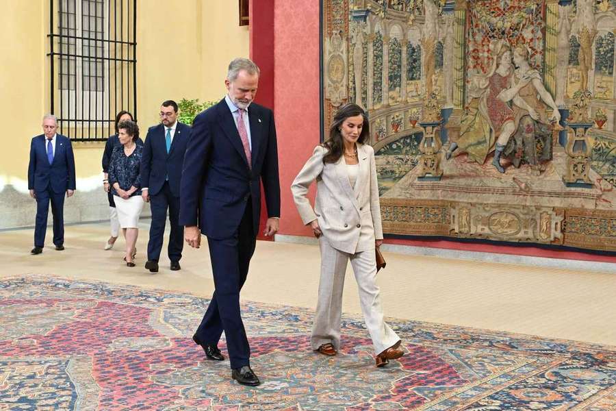 El Rey Felipe Vl y la Reina Leticia