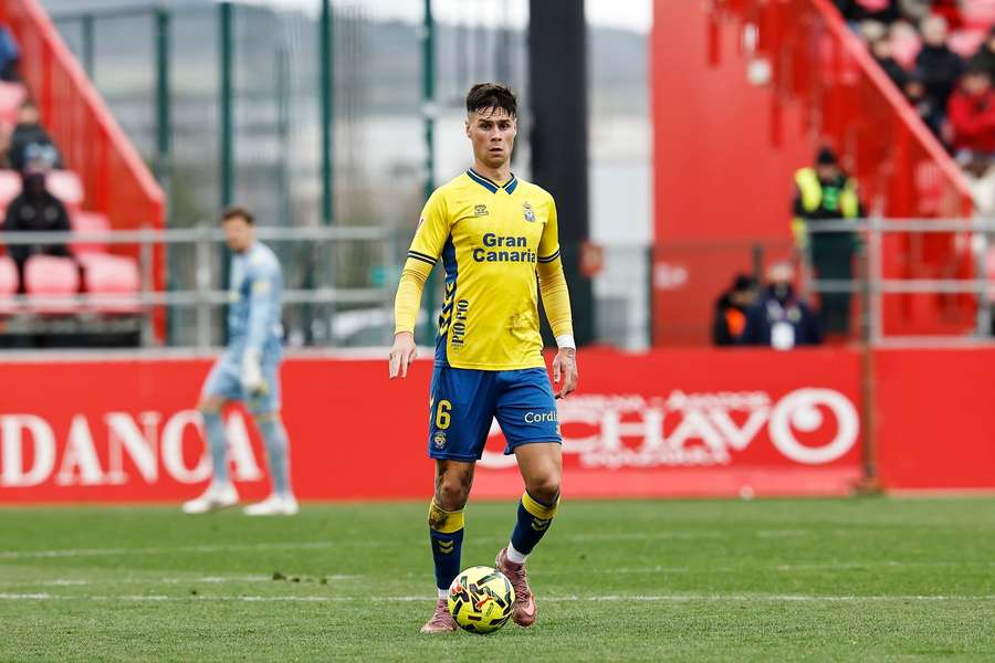 Sergio Barcia fez 34 jogos pelo Las Palmas