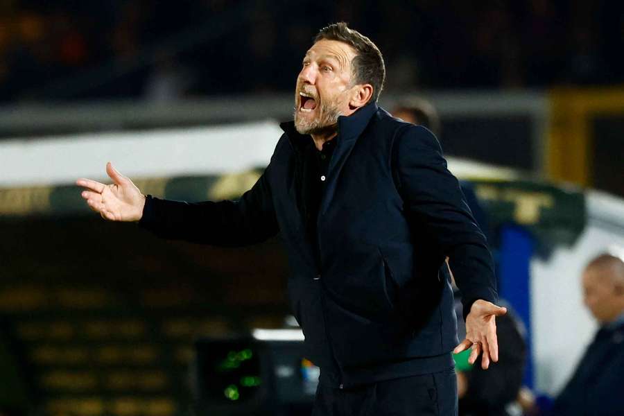 Il tecnico del Lecce, Eusebio Di Francesco