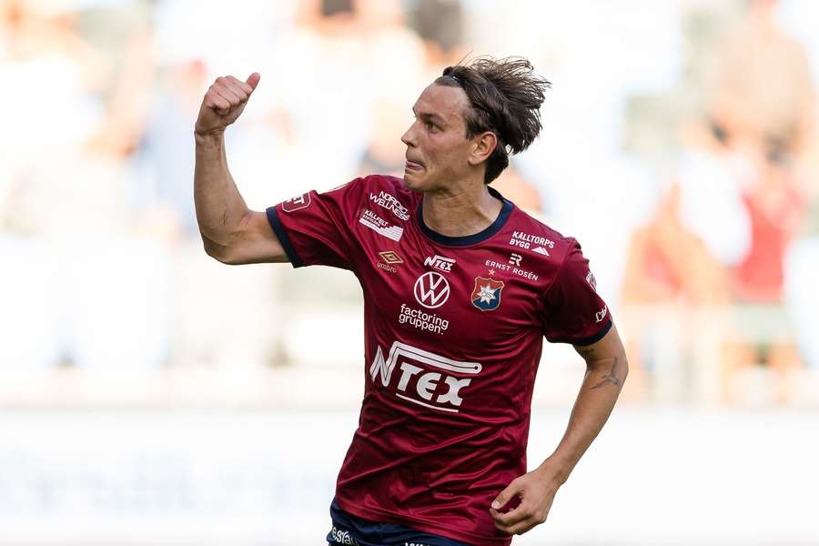 Noah Christoffersson struck twice for Orgryte