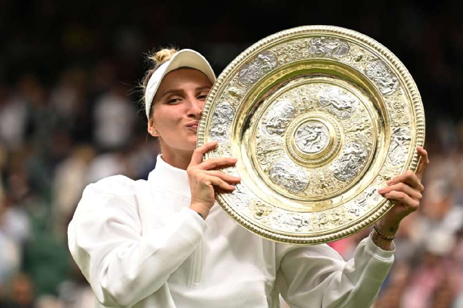 Vondrousova won vorig jaar Wimbledon