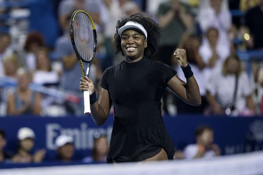 Venus Williams vai jogar o WTA 1000 de Cincinnati e duplas mistas no US Open
