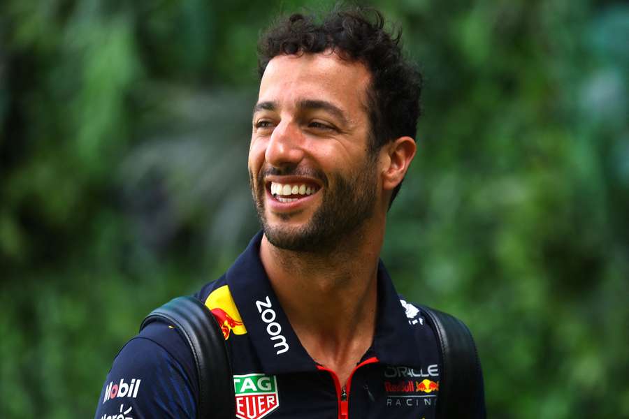 Daniel Ricciardo has been Red Bull's reserve driver this season