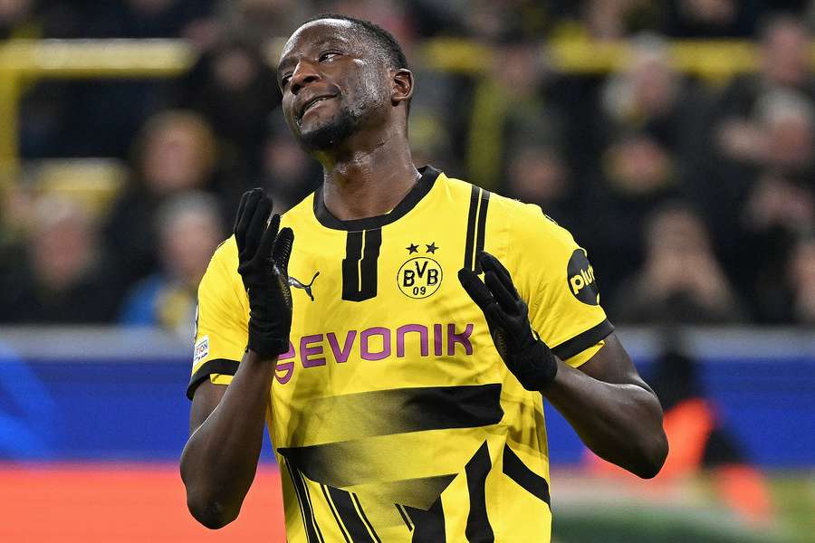 Serhou Guirassy nach seinem vergebenen Elfmeter