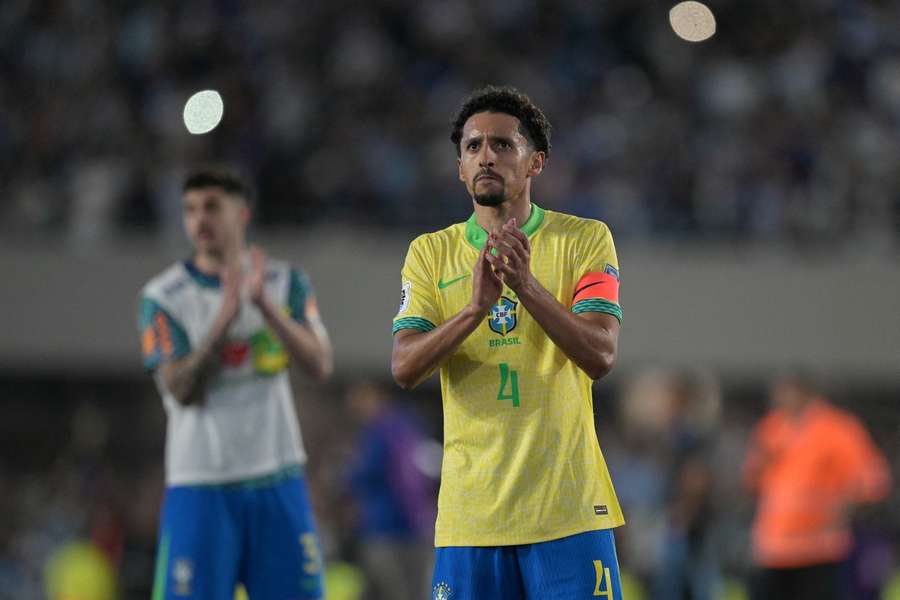 Marquinhos s výkonom mužstva nebol spokojný.